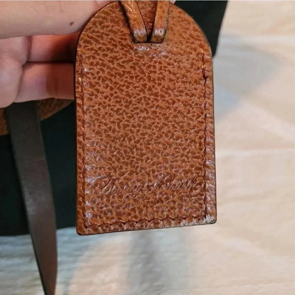 Vintage Dooney & Bourke Leather and Canvas Large Tote. - Picture 5 of 16